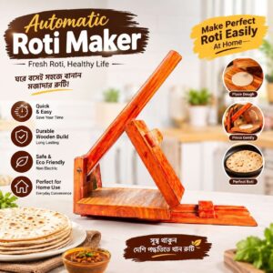 High-Quality Ruti Maker - Save Time and Effort - Suitable for up to 8.5-inch roti