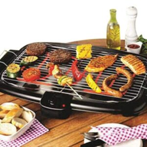Electric BBQ Grill Machine - Black/বৈদ্যুতিক bbq গ্রিল মেশিন