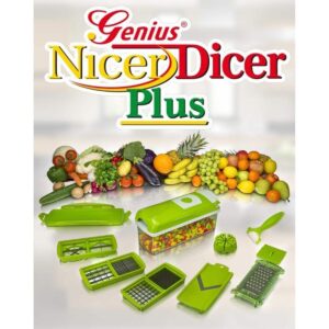 Nicer Dicer Plus Genius - Green/Nicer dicer প্লাস জিনিয়াস-সবুজ